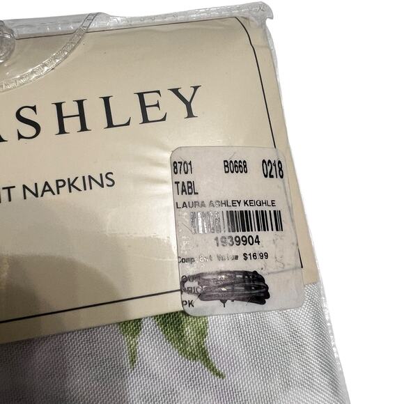 NWT Vintage Set Of Laura Ashley Keighley Print Napkins - Picture 2 of 6